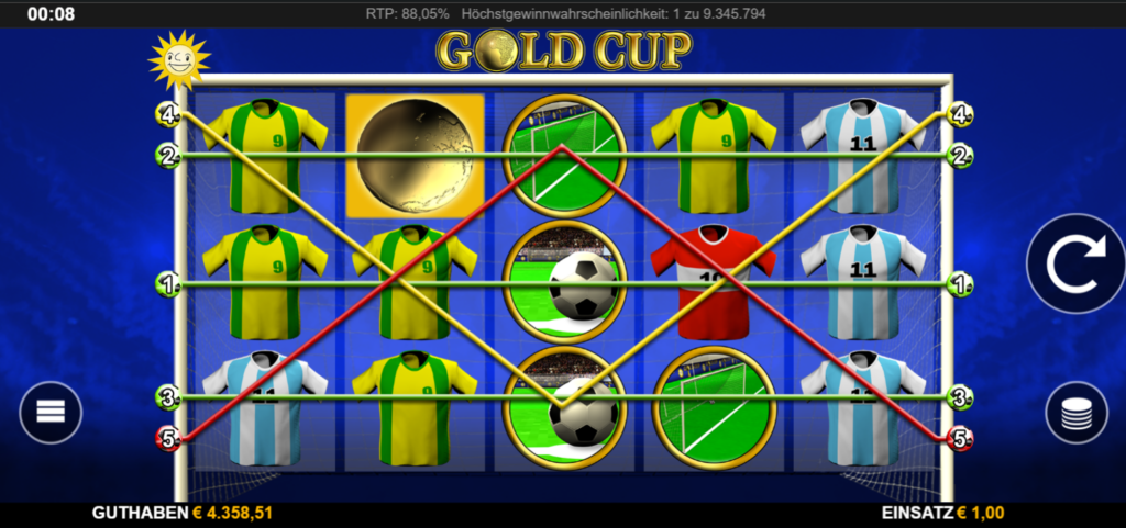 Gold Cup Freispiele