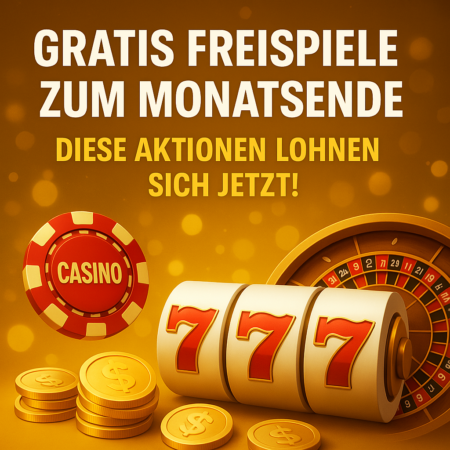 Gratis Freispiele zum Monatsende – Jetzt sichern!