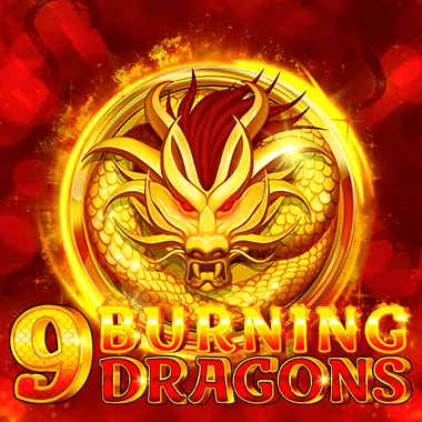9 Burning Dragons von Wazdan