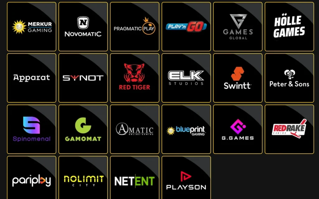 Provider / Spieleübersicht bei Bwin