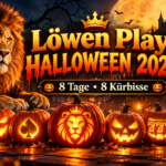 Löwen Play Halloween 2026 – 8 Tage, 8 Kürbisse, Halloween-Kalender mit Löwe und Kürbissen